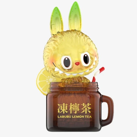 POP MART Other - Labubu Lemon Tea Figurine